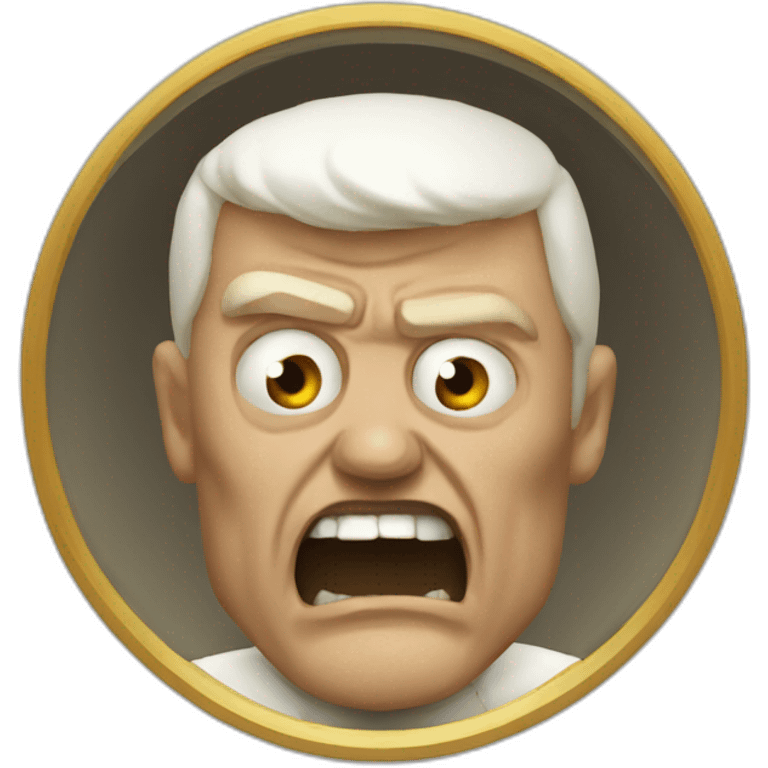 Pope angry doomguy emoji