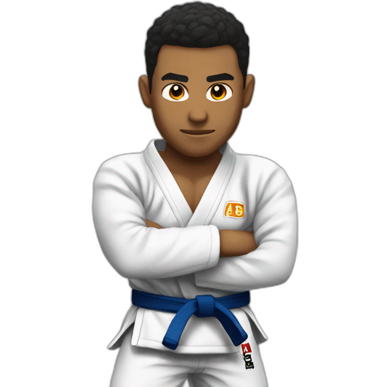 a bjj fighter emoji