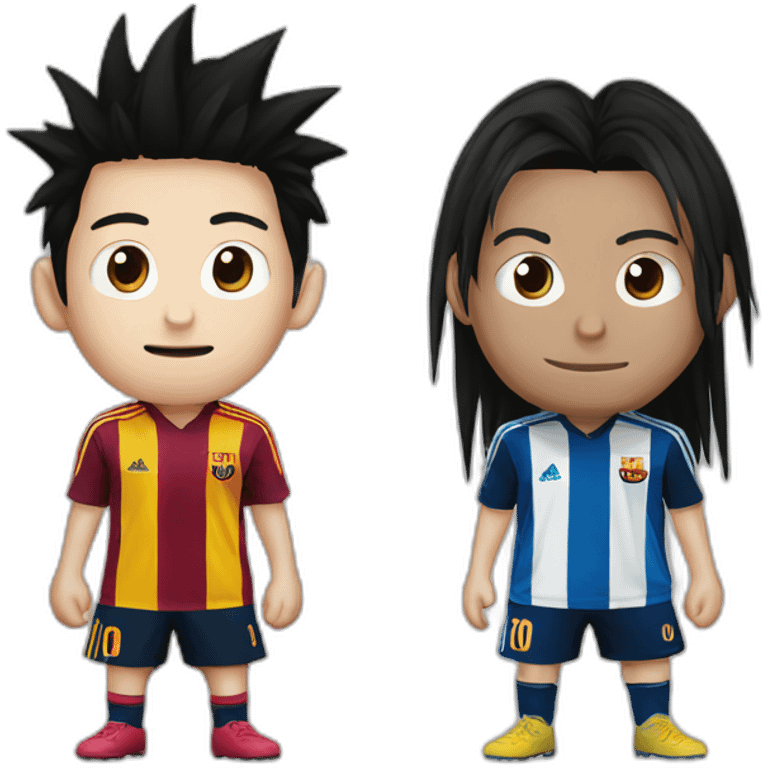 Messi en Luffy emoji