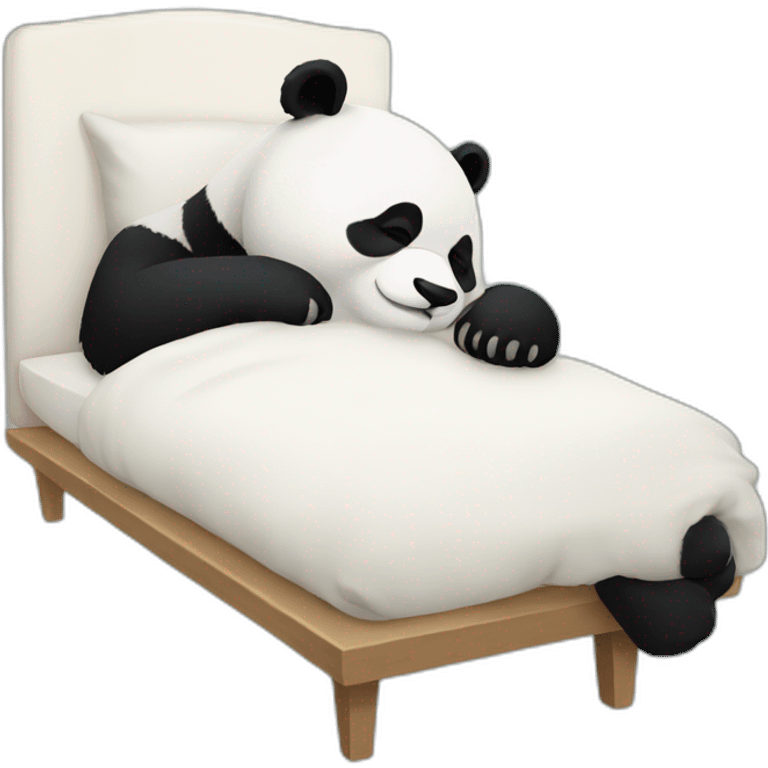 Panda sleep emoji