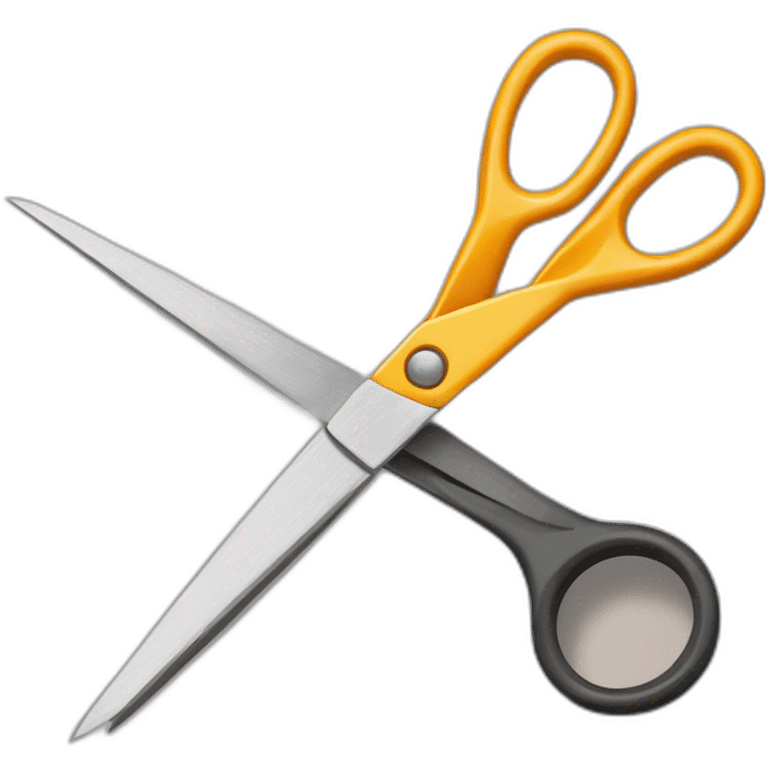 scissors cutting thread emoji