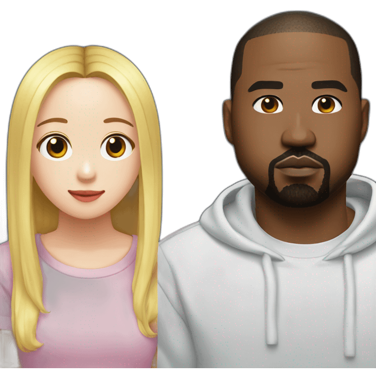 TWICE Nayeon with Kanye West emoji