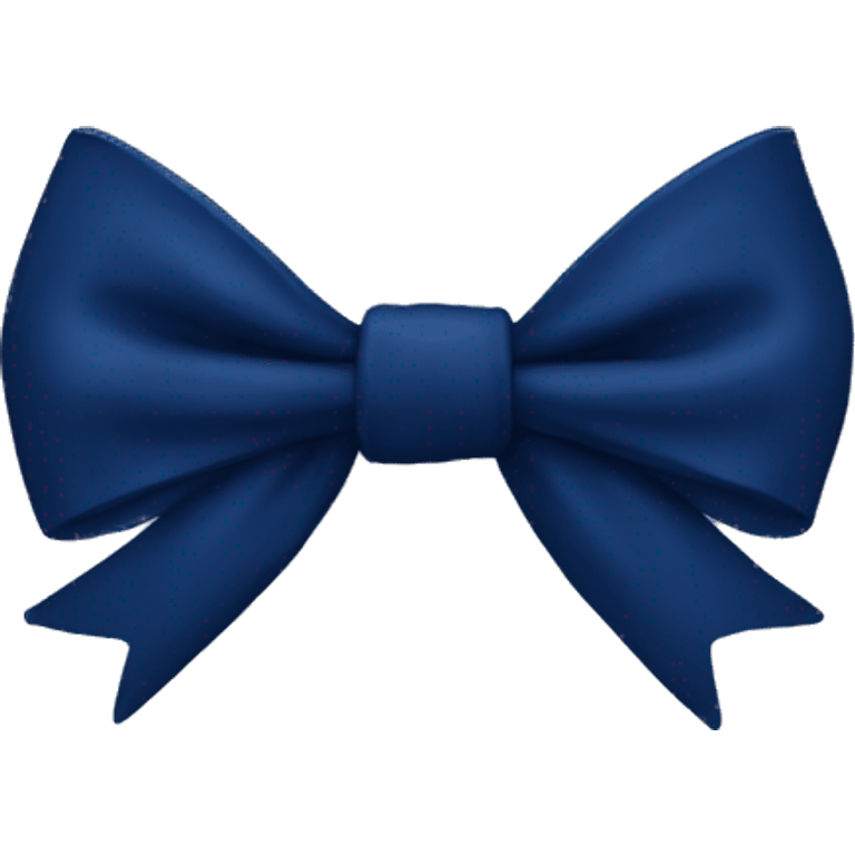 Navy bow  emoji