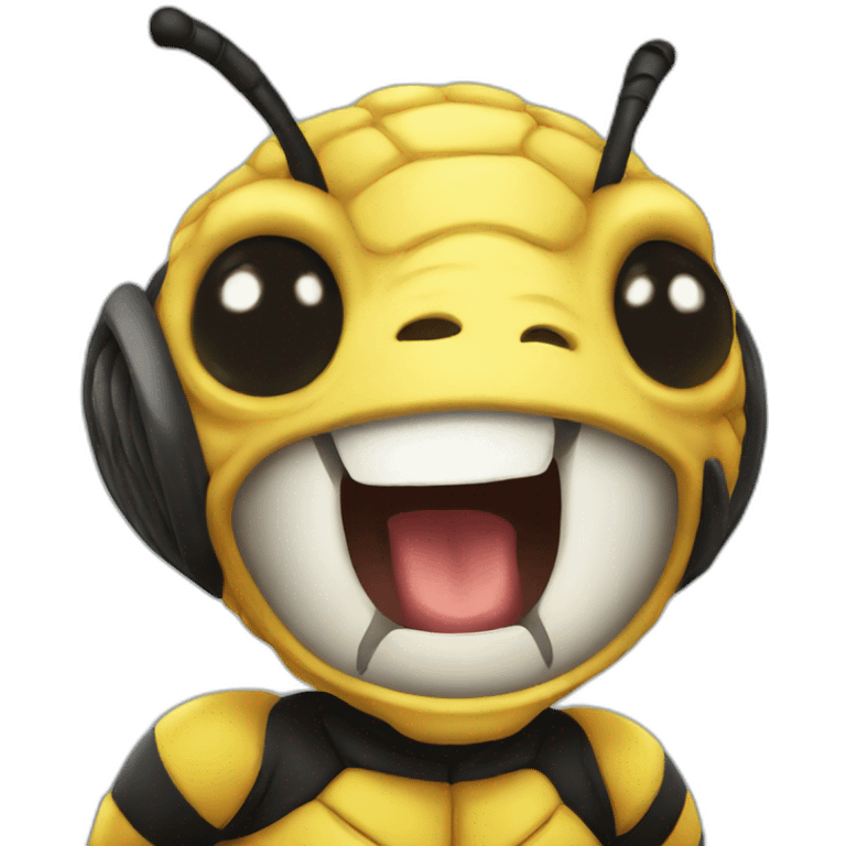 crazy wasp emoji