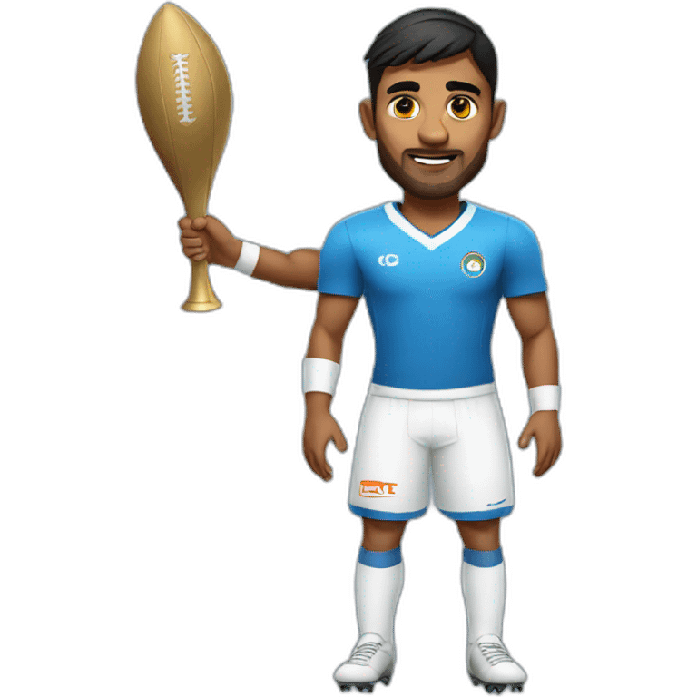 indian football player emoji