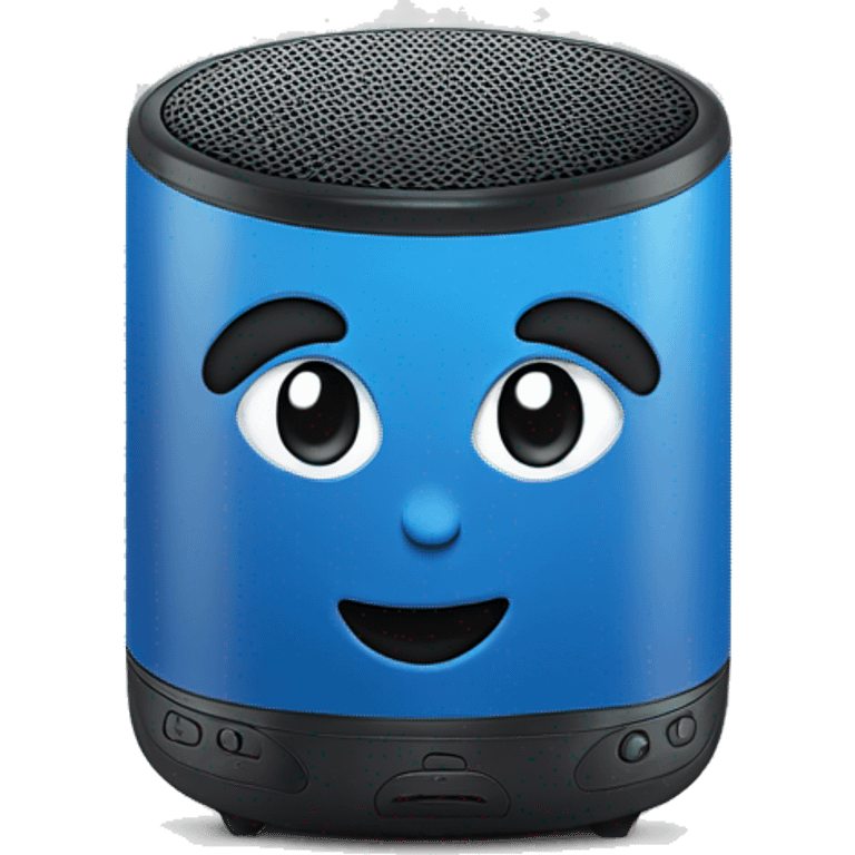 Portable blue tooth speaker emoji