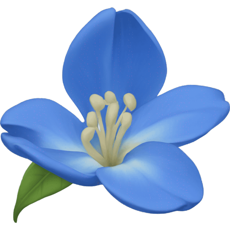 Night BLUE Jasmine flower  emoji