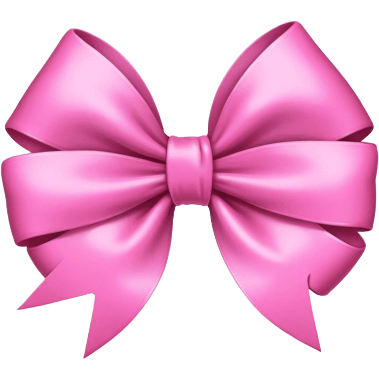 Pink bow emoji