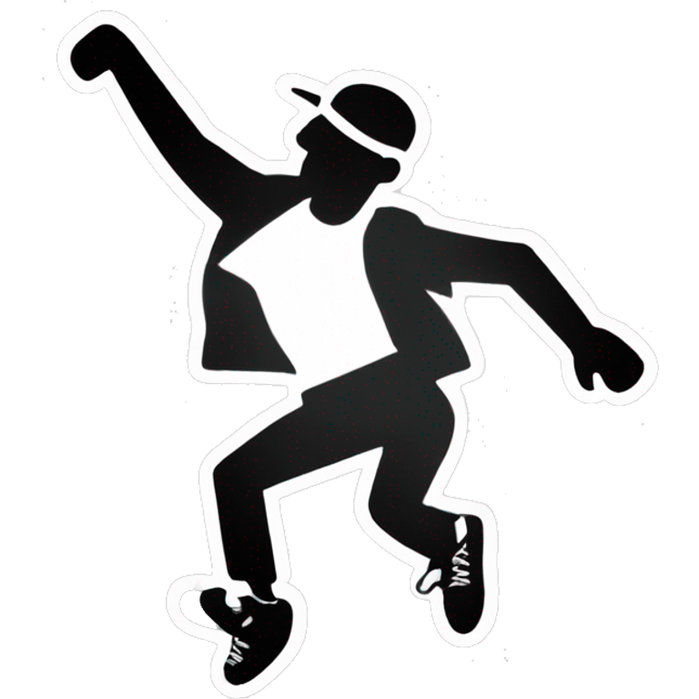 Keith Haring Jumpman emoji