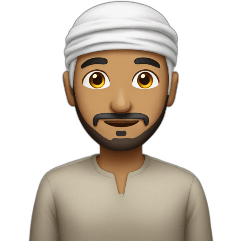 Muslim man emoji