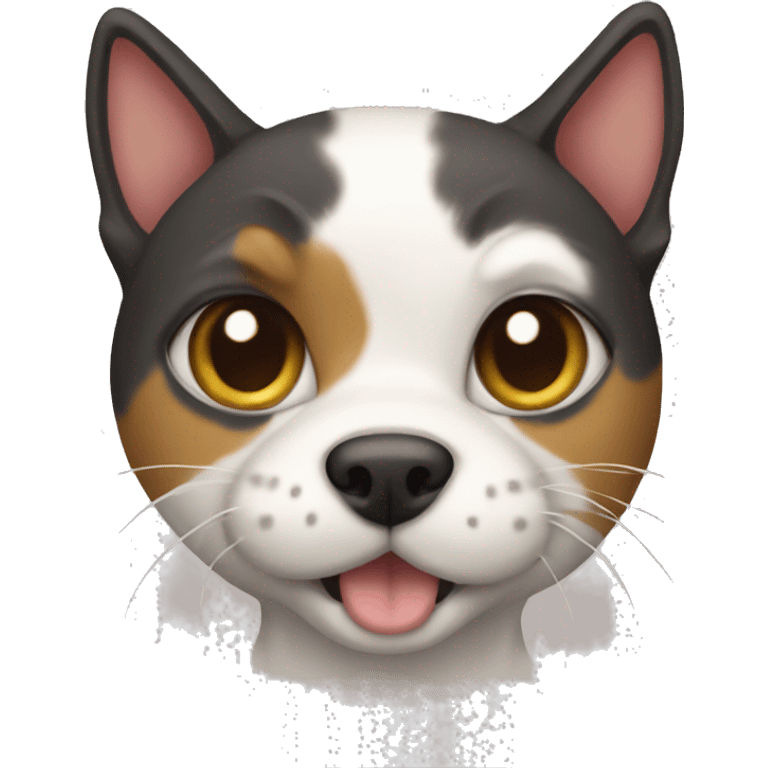 cat dog emoji