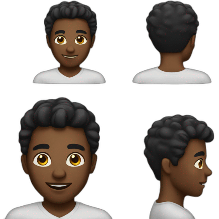 Black men emoji