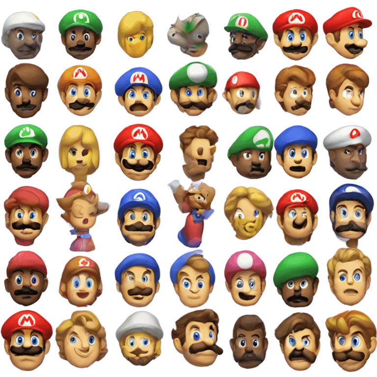 Mario party emoji