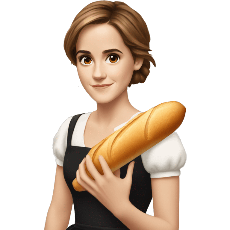 Emma Watson avec une baguette magique  emoji