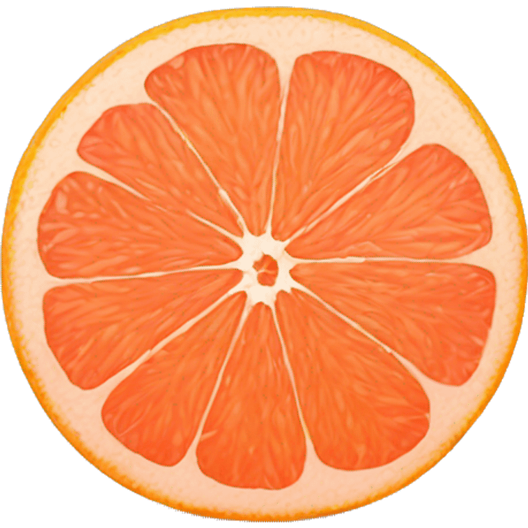 grapefruit emoji