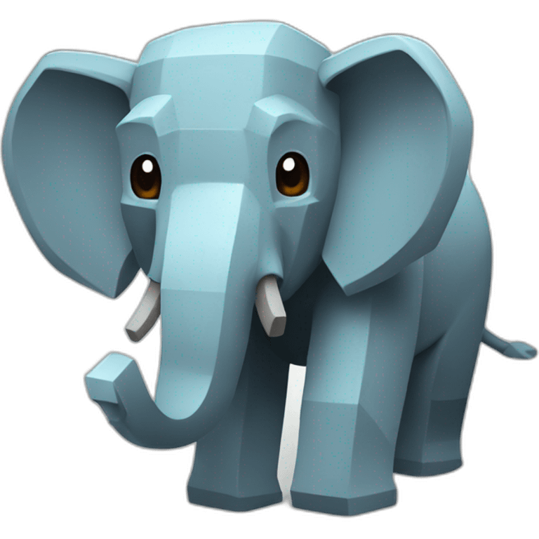 Minecraft elephant emoji