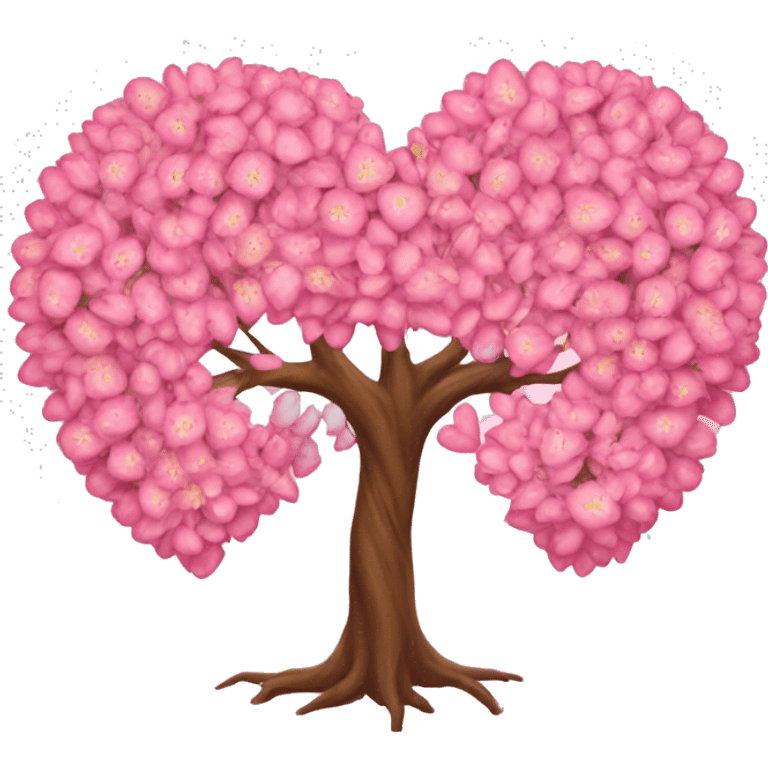 Heart tree flower pretty  emoji