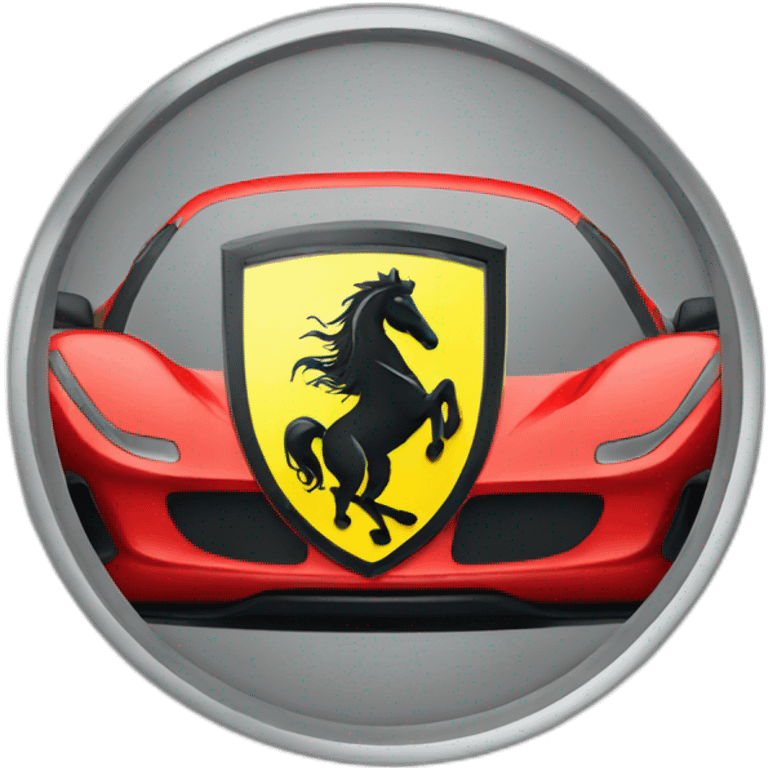 Ferrari logo emoji