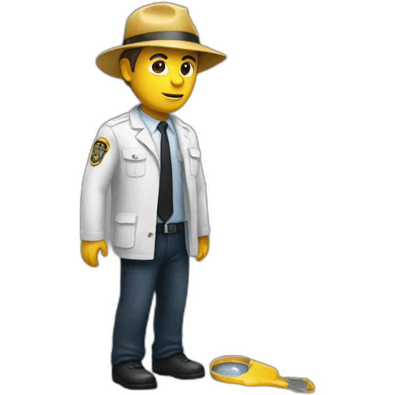 Crime scene investigator  emoji