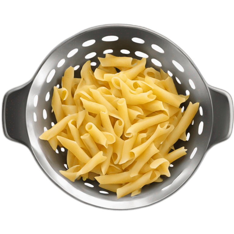 pasta in a colander emoji