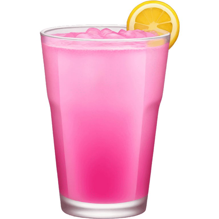 Pink drink emoji