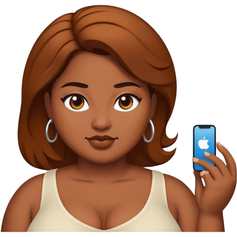 Big woman realistic emoji