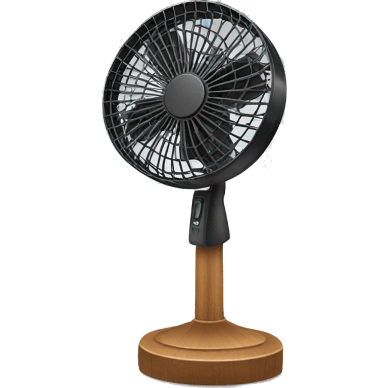 Emoji of table Fan emoji