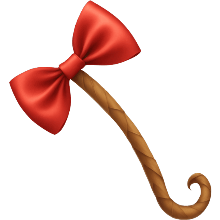 1 long tails red bow  emoji