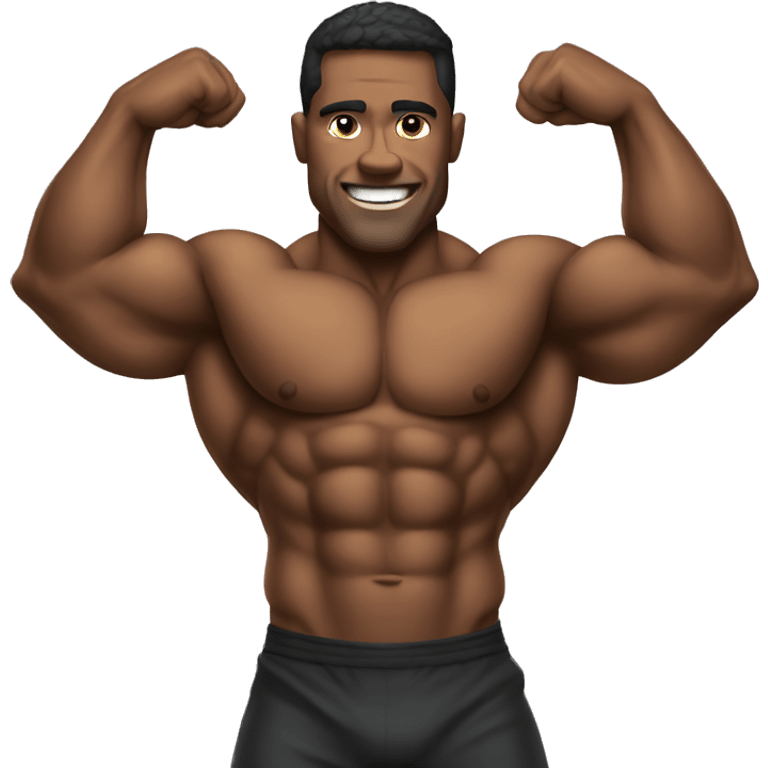 bodybuilder emoji