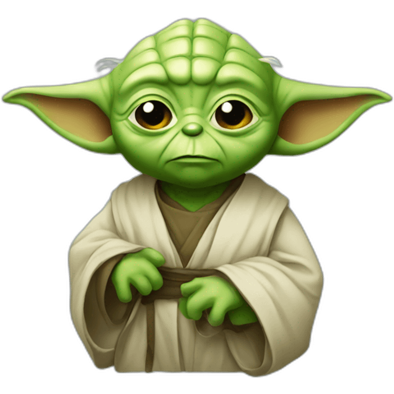 yoda as work assistance emoji