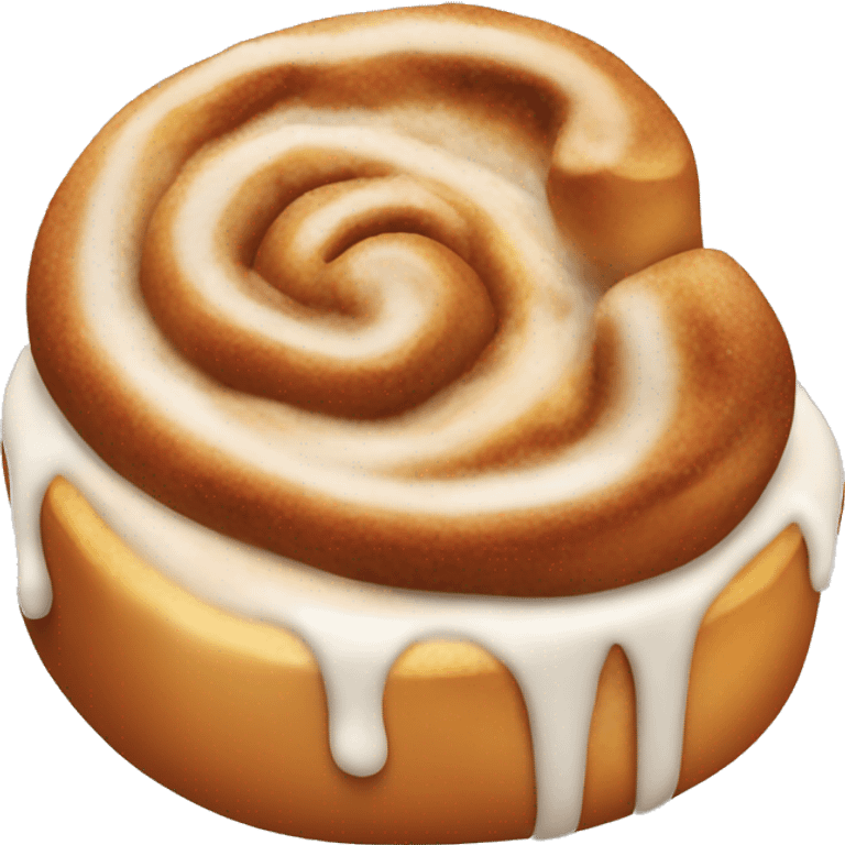 A cinnamon roll emoji