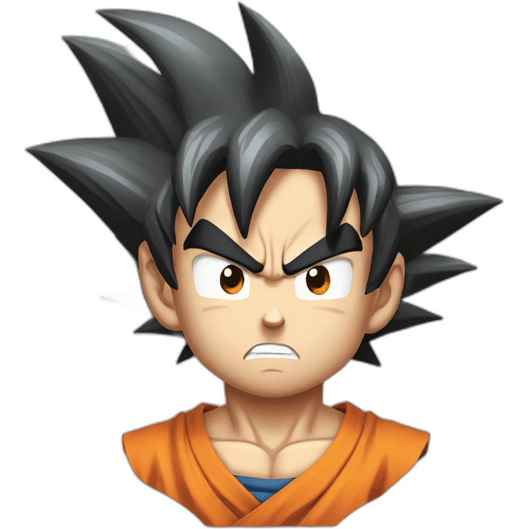 Angry Son Goku emoji