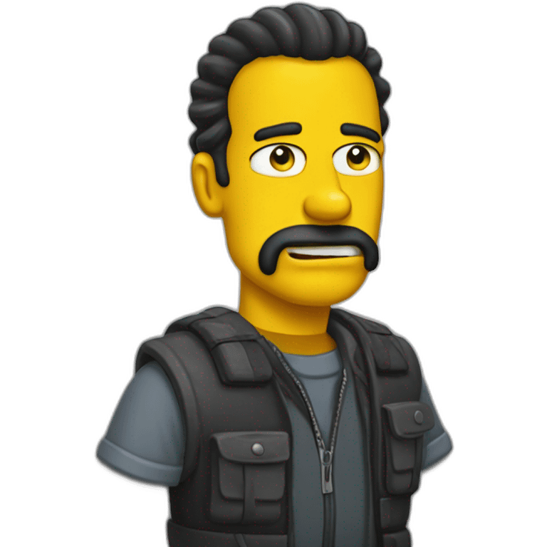 Omer Simpson emoji