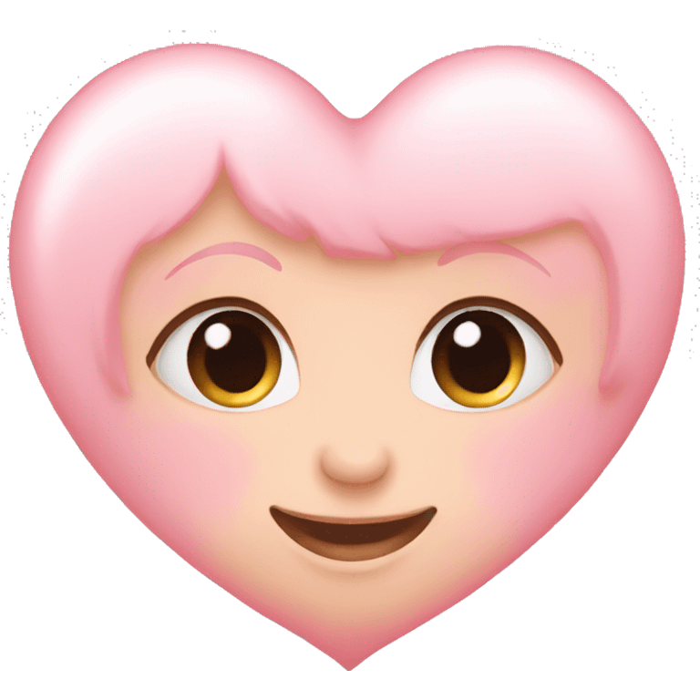 baby pink heart  emoji