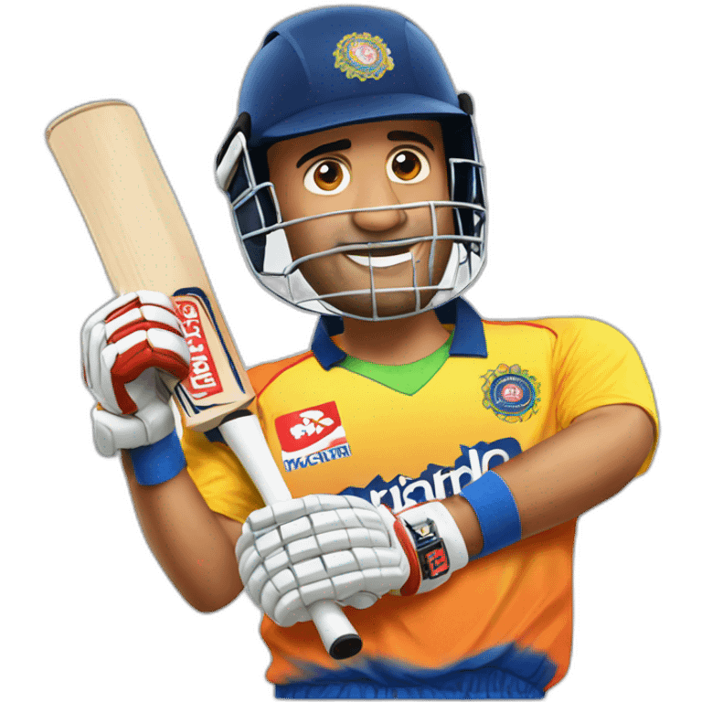 MS dhoni  emoji