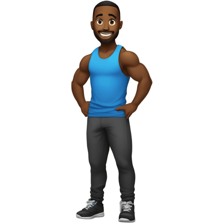 ONCE THEY MASTERED THE WAY OF THE GYM BRO IT WAS CLEAR ONLY 1 OF THEM WAS DESTINED TO BE THE CHOSEN GYM BRO.... JAMAL emoji