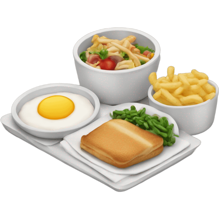 lunch meal service emoji