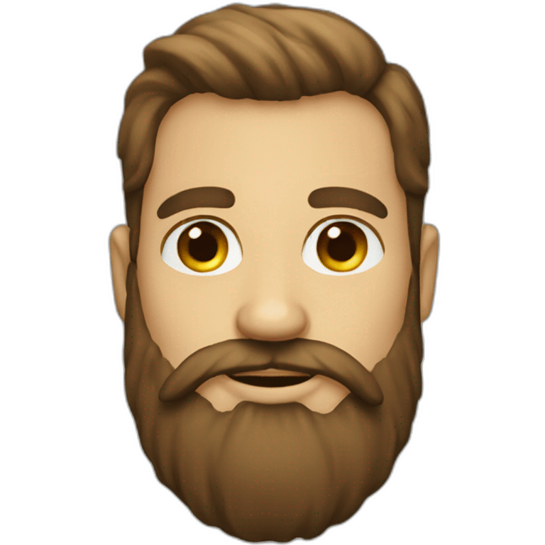 bearded men emoji