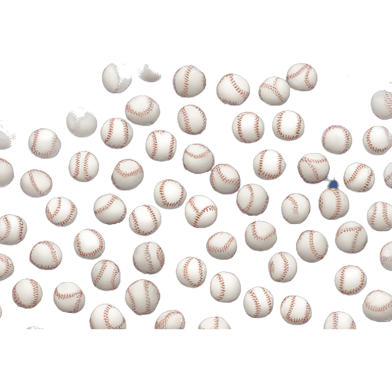 Happy baseball emoji