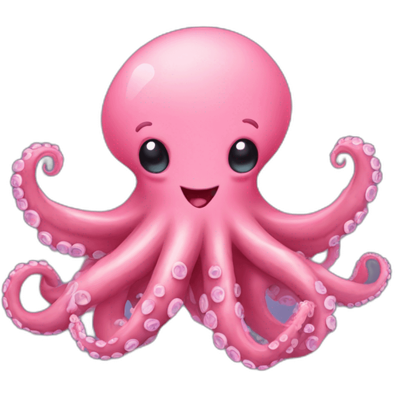 octopus in love emoji