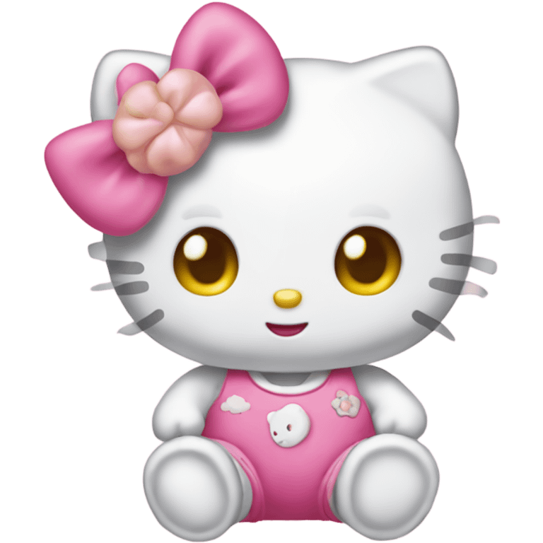 hello kitty baby nlo  emoji