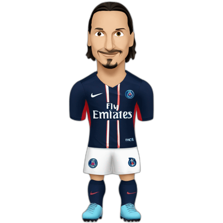 Ibrahimovic au PSG pas content emoji