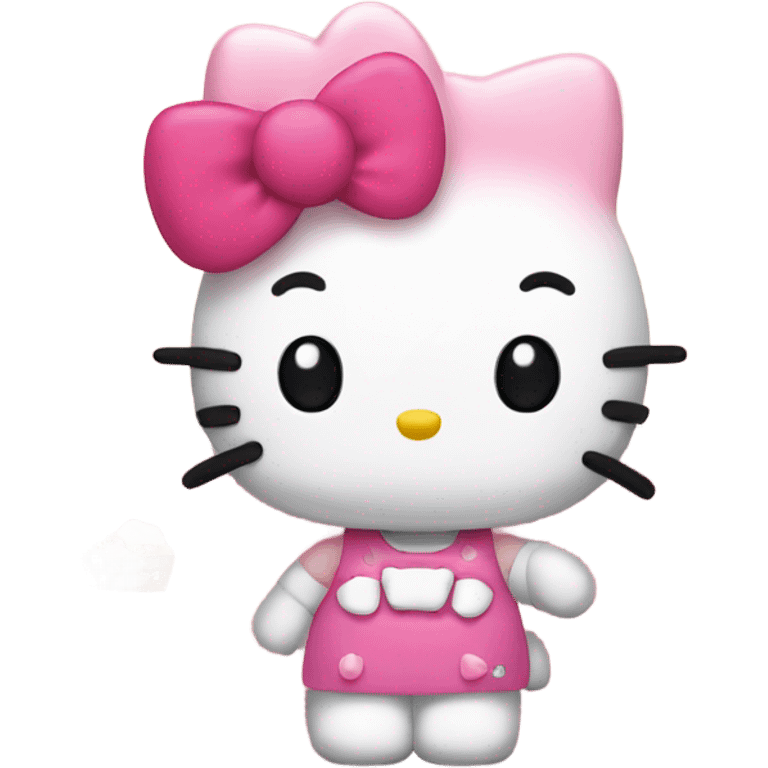 Hello kitty cafe emoji