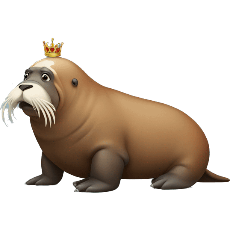 King walrus  emoji