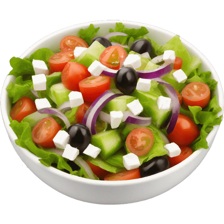 Greek salad emoji