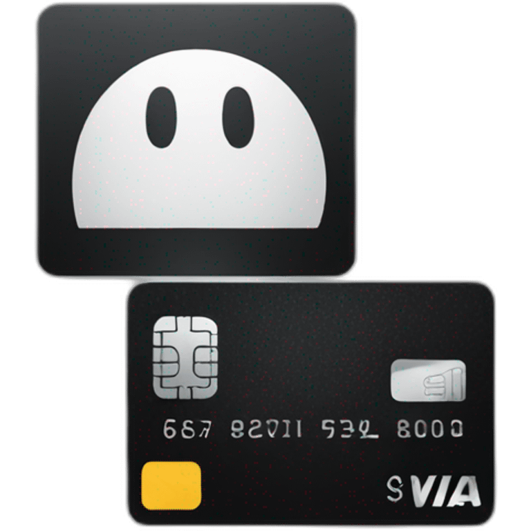 credit-card Black card emoji