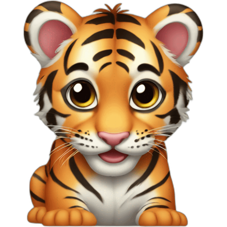 Baby-tiger emoji