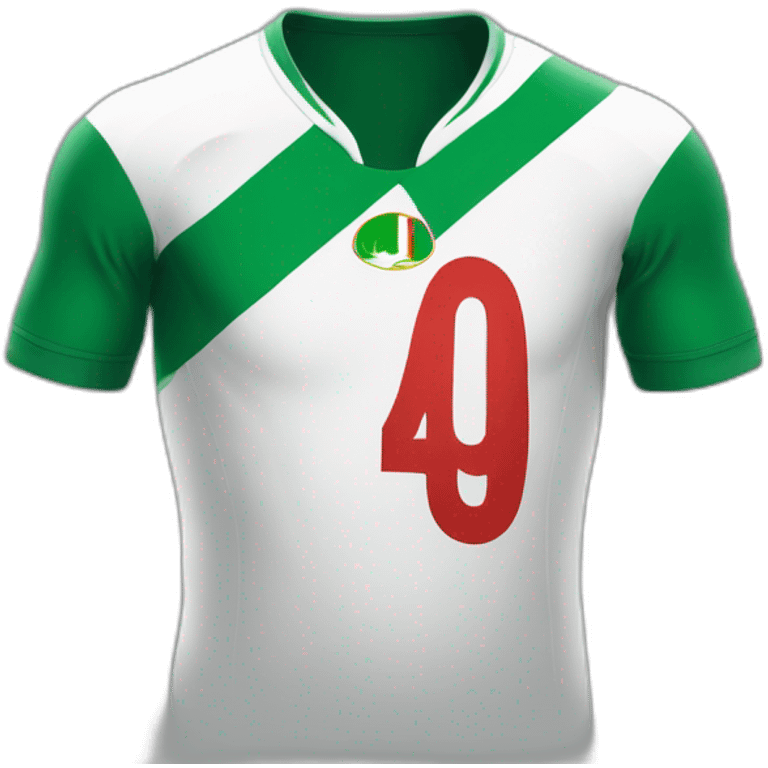 Maillot d’algerie emoji