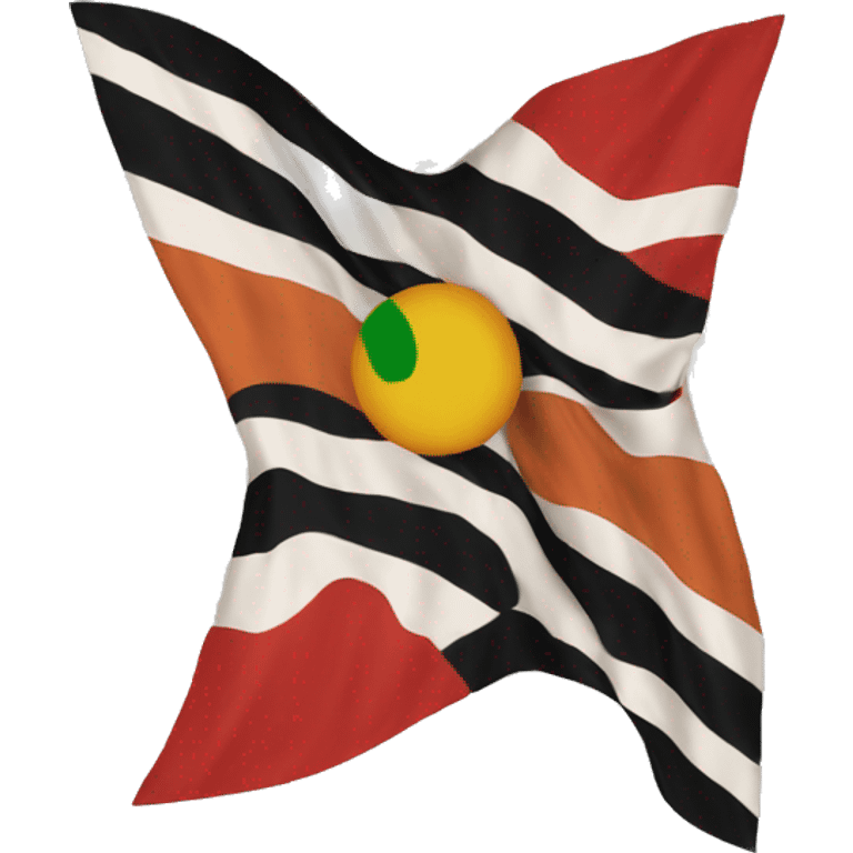 Aboriginal flag emoji