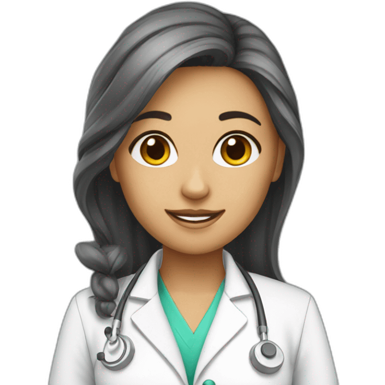 Girl biotechnologist  emoji